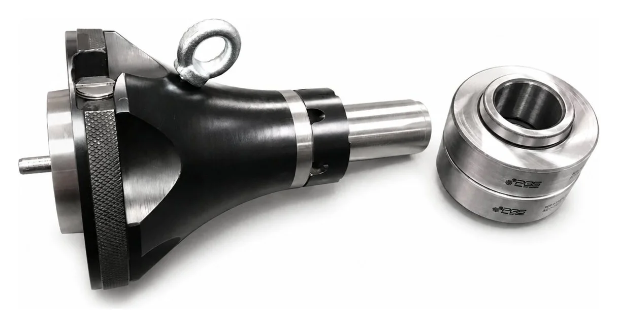PGS Gleason Hydro-expanding — Hydro-expanding fixture assembly (photograph)